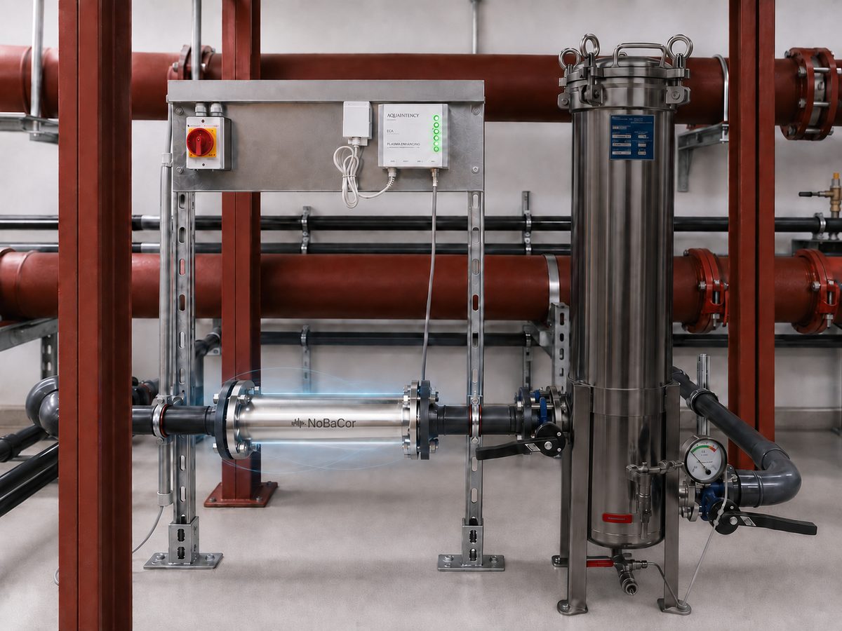 Horizontale NoBaCor NFX in einer Industrieanlage