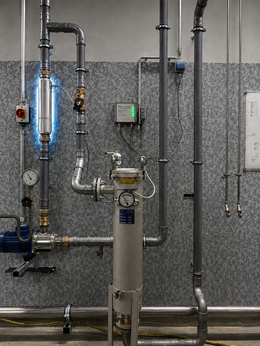 NoBaCor NFX für Anlagenbereiche in der Kunststoff- und Metallverarbeitung