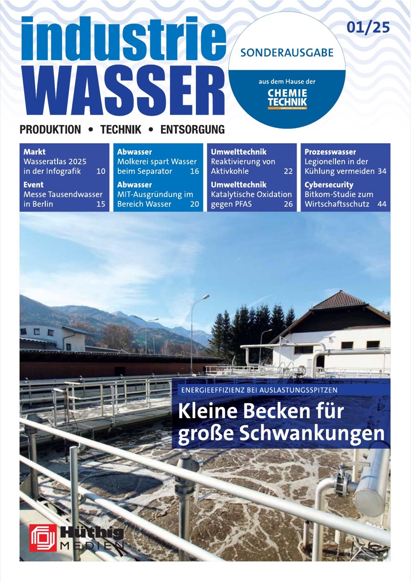 Sonderausgabe industrie WASSER zur Bakterienkontrolle