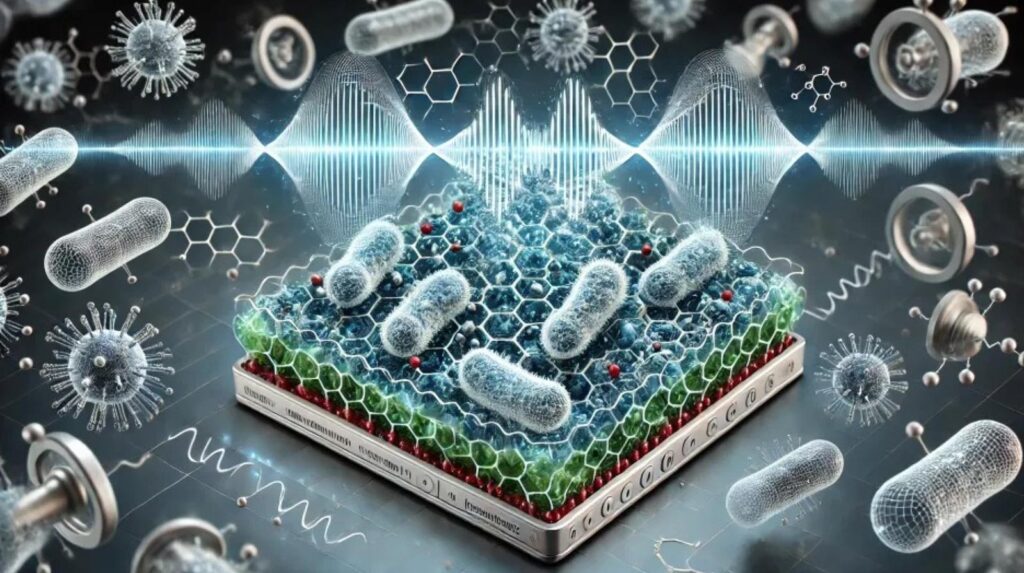 Illustration zur Frequenzimpuls-Technologie in einem industriellen Wasserkreislauf